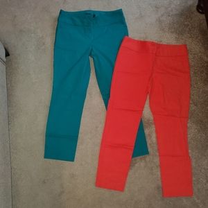 2 Pairs of The Limited ankle pants